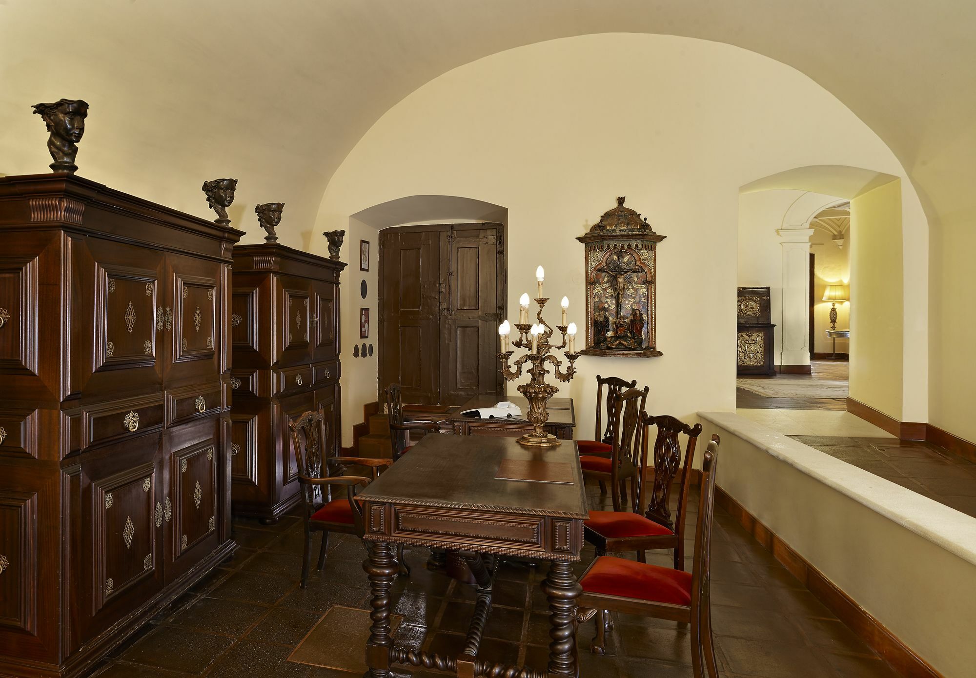 Convento Do Espinheiro, Historic Hotel & Spa ايفورا المظهر الخارجي الصورة The refectory